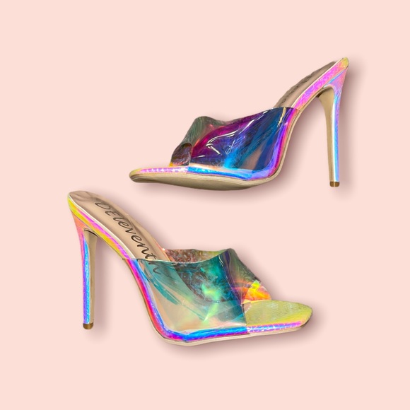 PVC Iridescent Heels - Picture 5 of 5